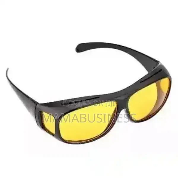 Hd Vision Wrap Around Fold Aways Night Driving Glasses