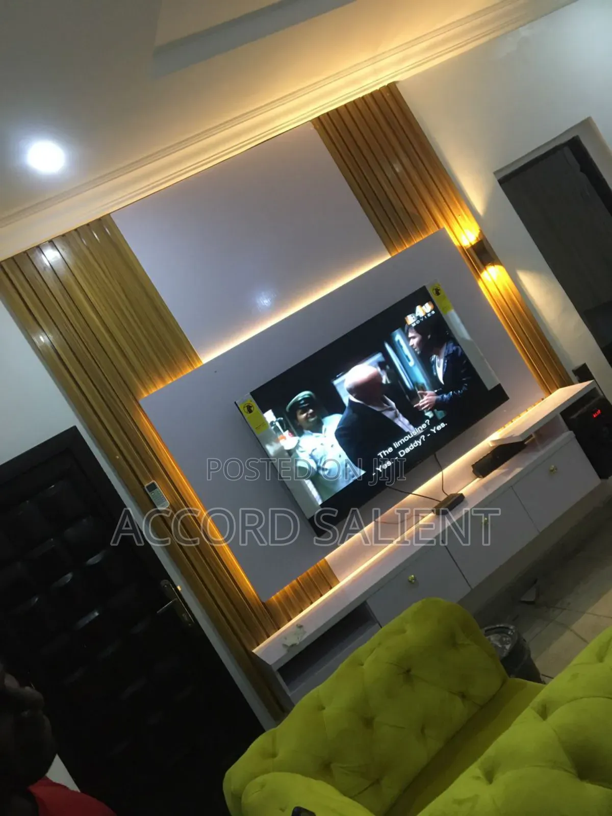 Designer Wall TV Console