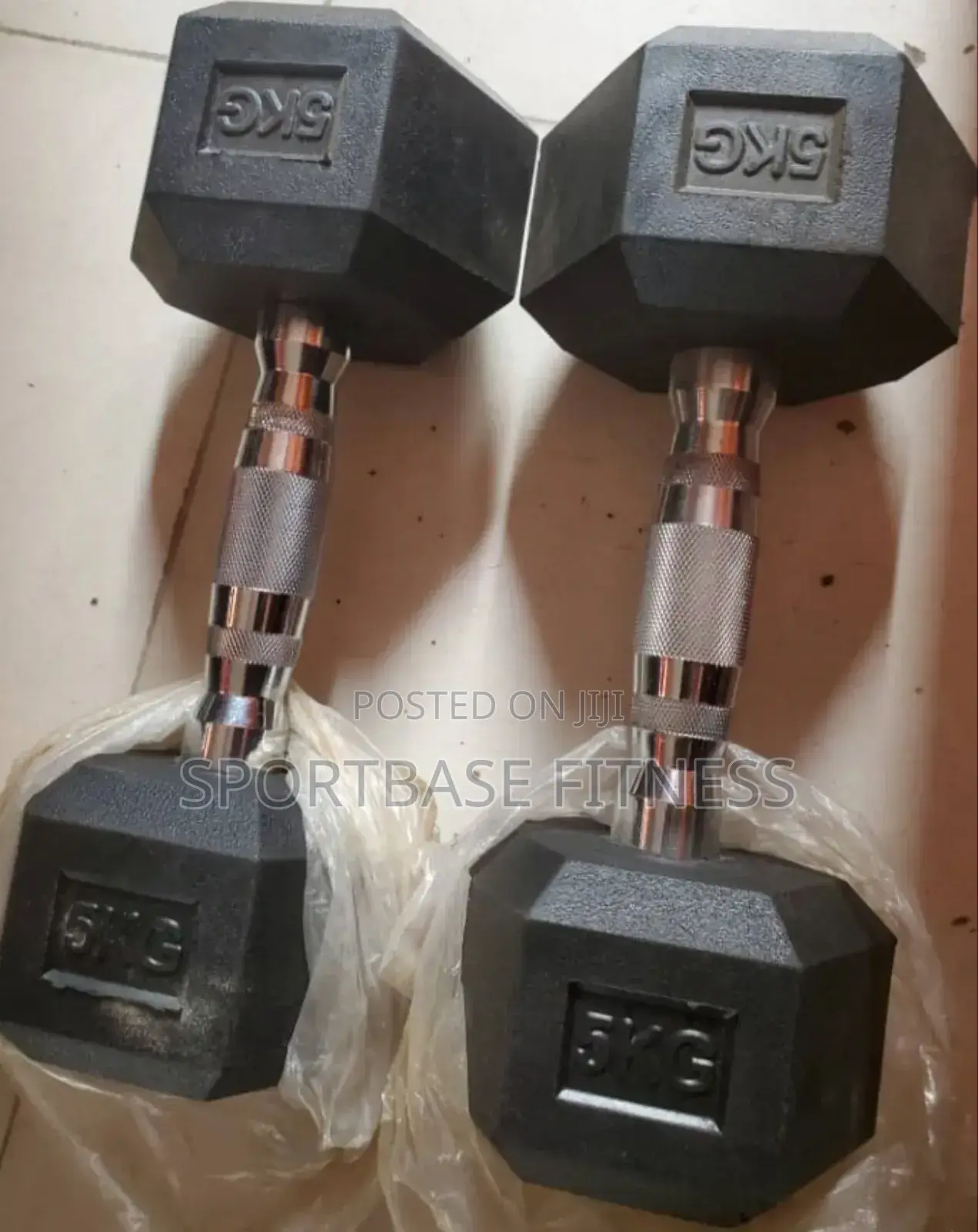 5kg Hexagon Dumbbell