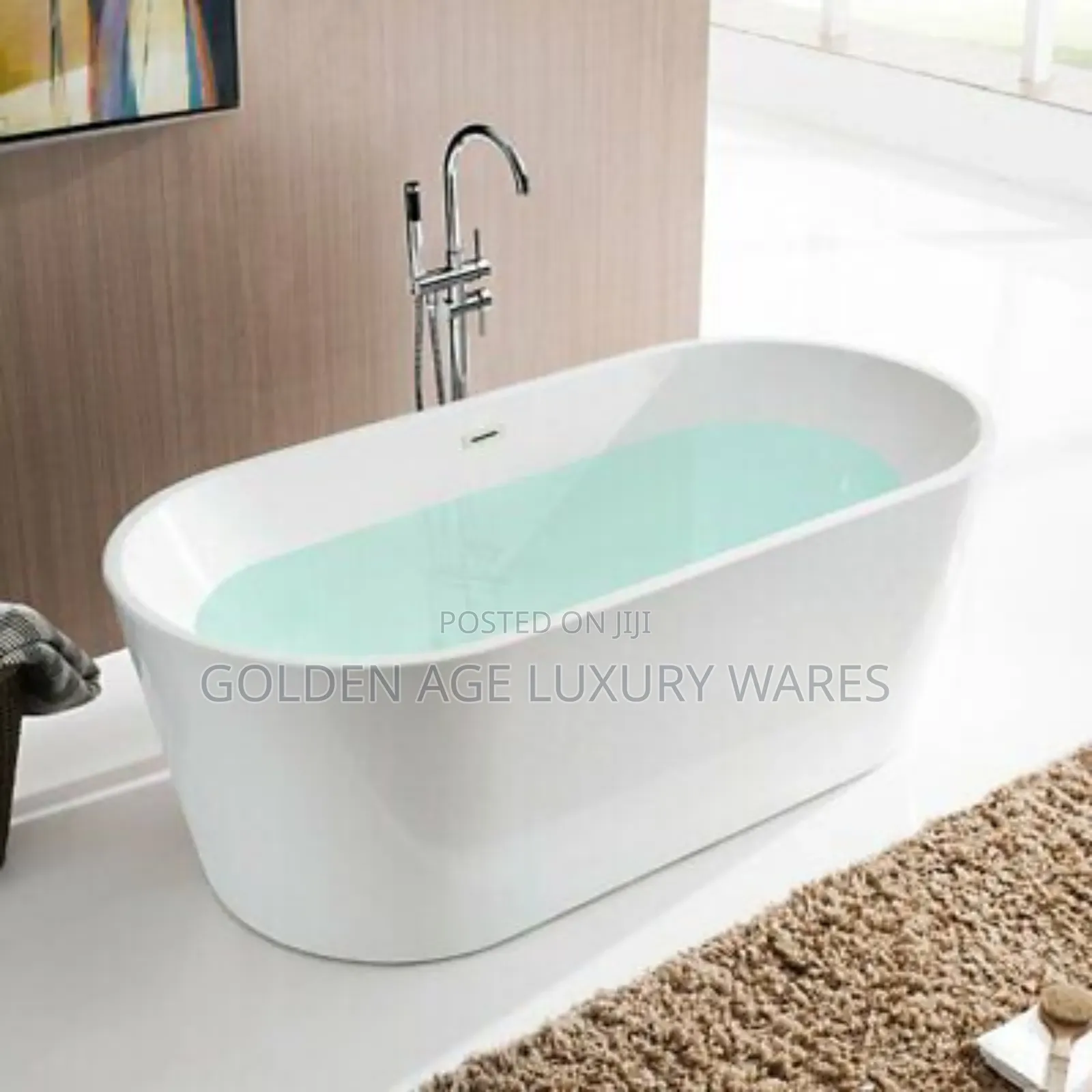1.7meter Round American Bathtub
