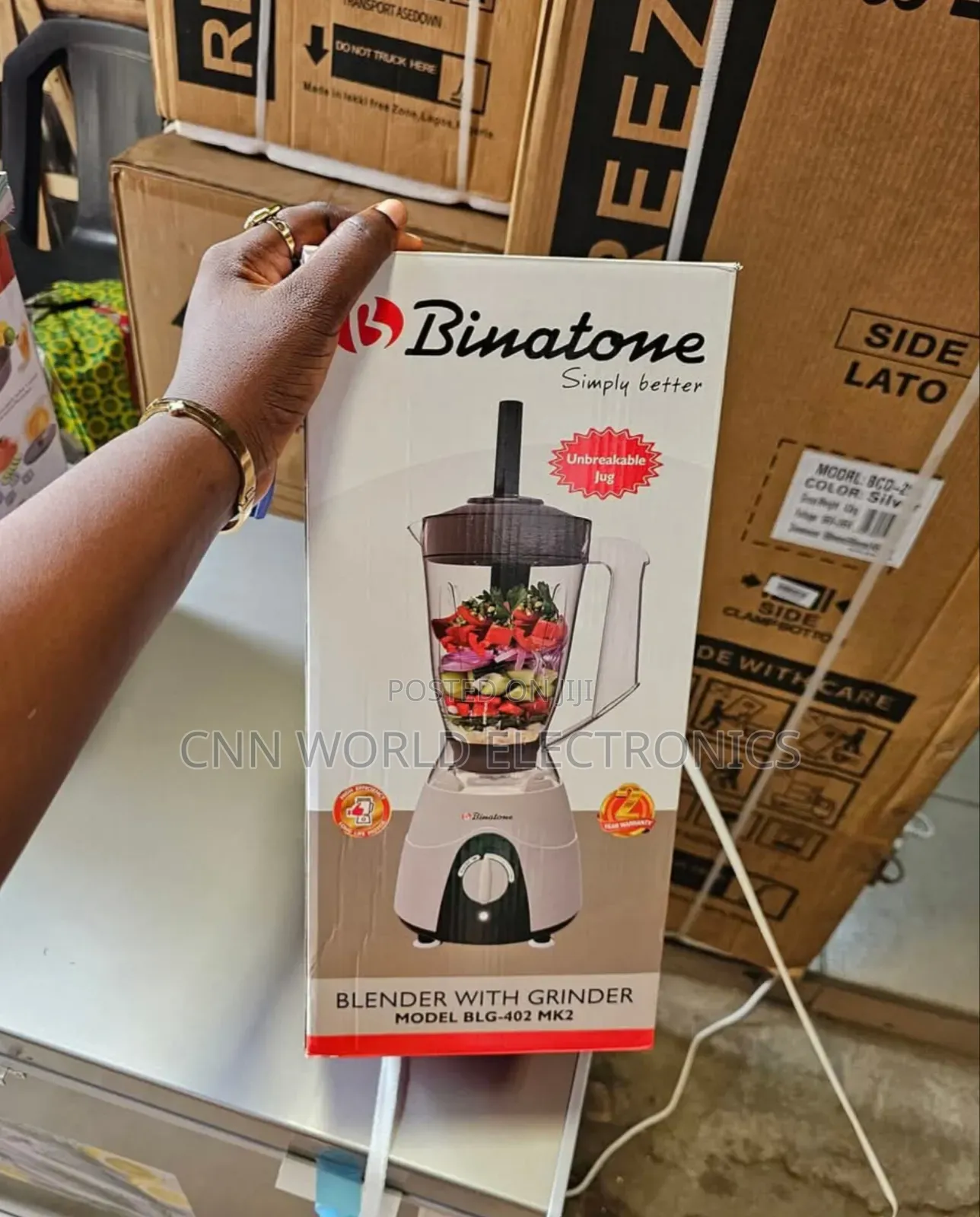 Original Binatone 1.5L Blender (Model BLG-402 MK2) WARRANTY