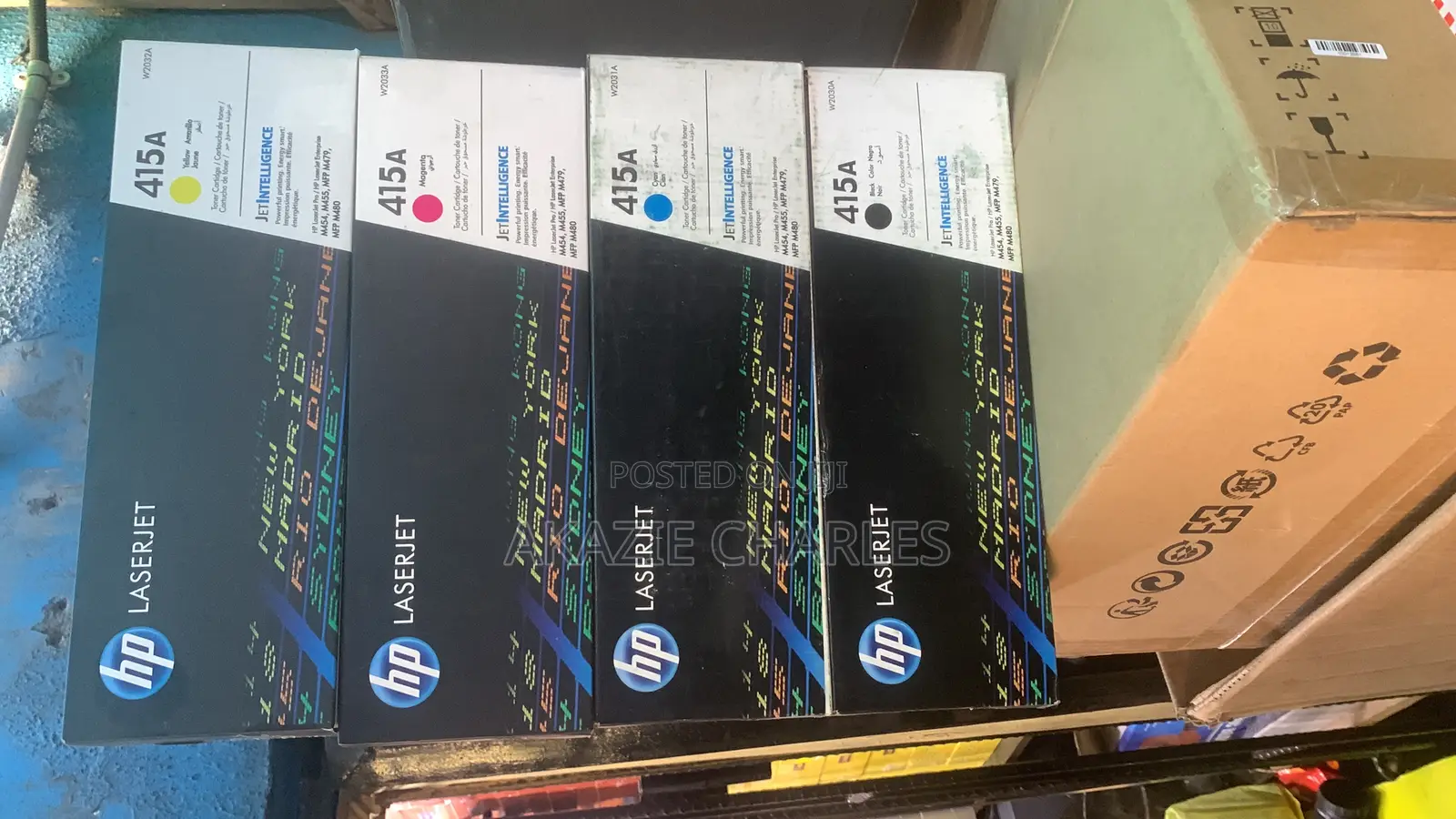 Geiune Hp Toner Cartridge 415a