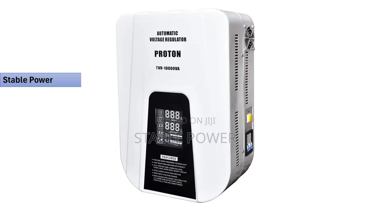 Proton 10kva Tvr Relay Stabilizer 90v – 280v