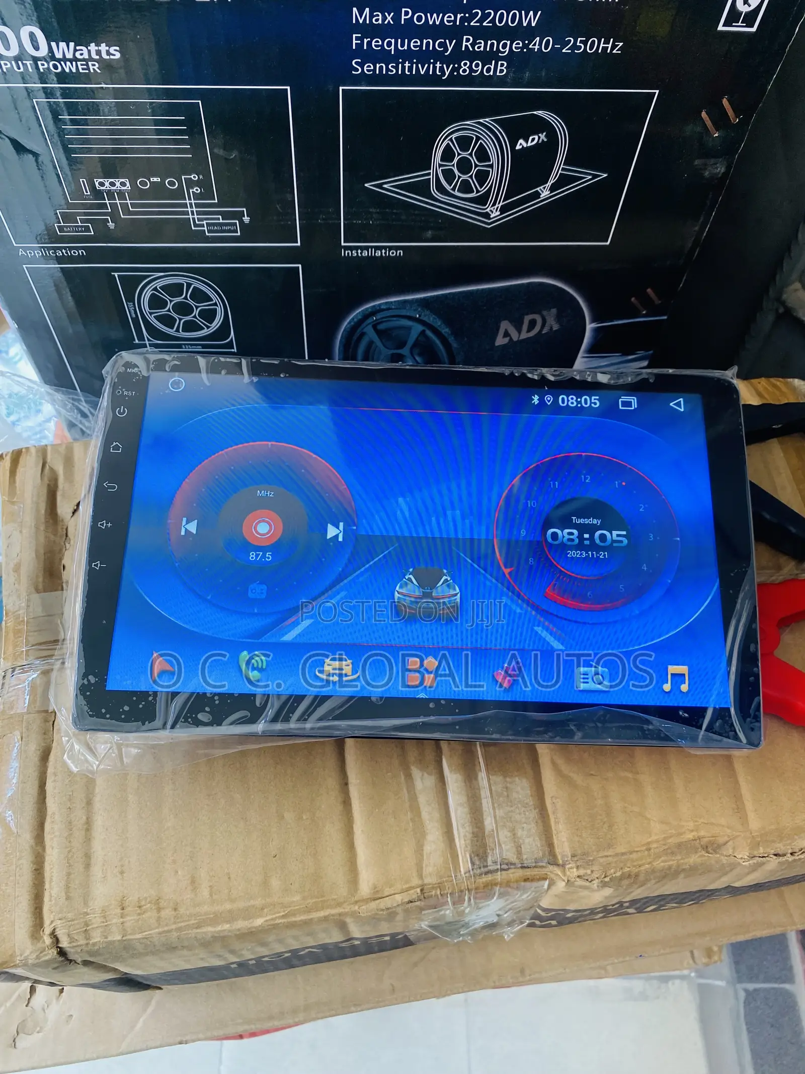 Original Android Screen for 360 Cameras for Hilux 10 Inches