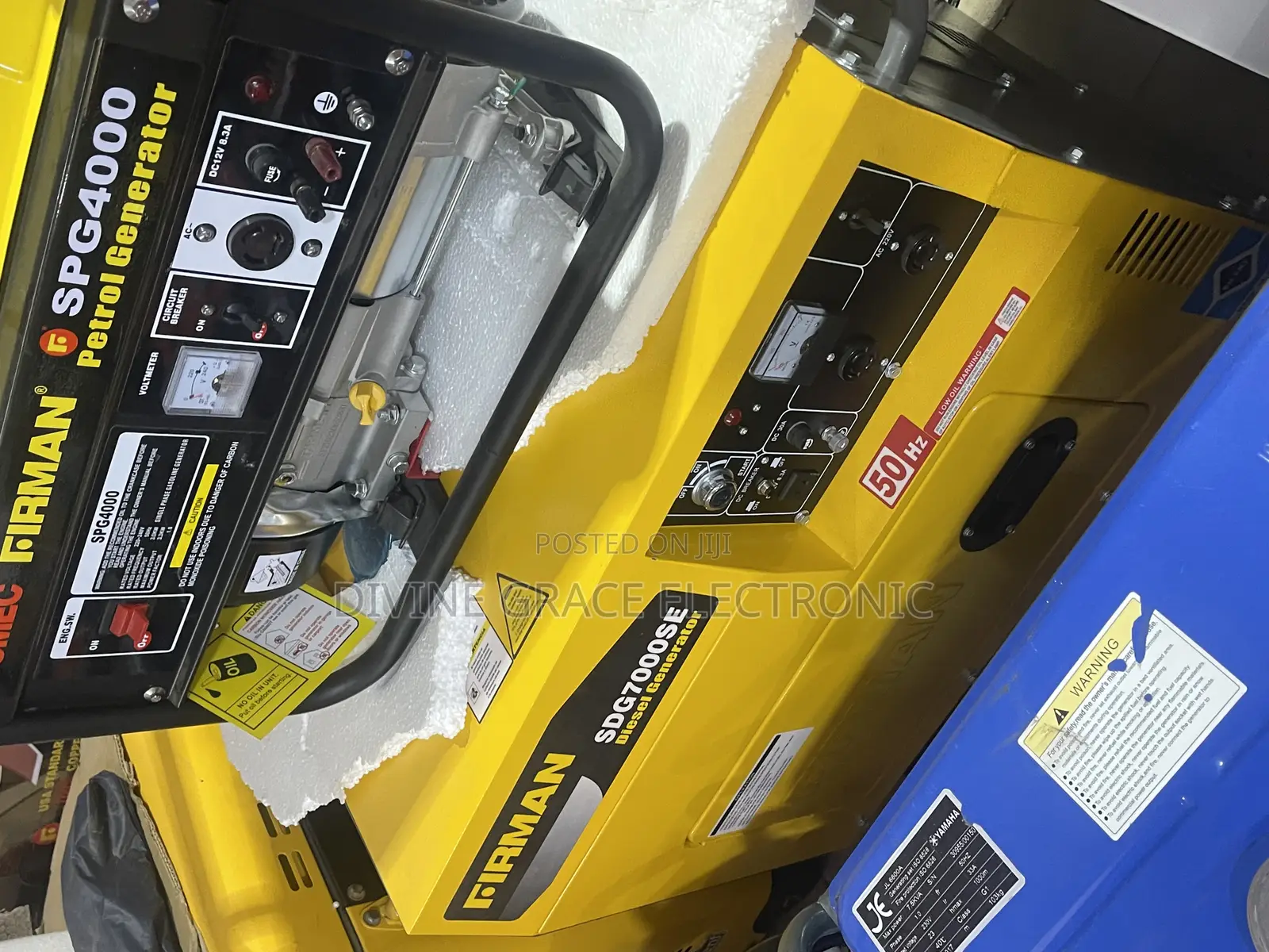 7.5kva Original Soundproof Firman Diesel Generator