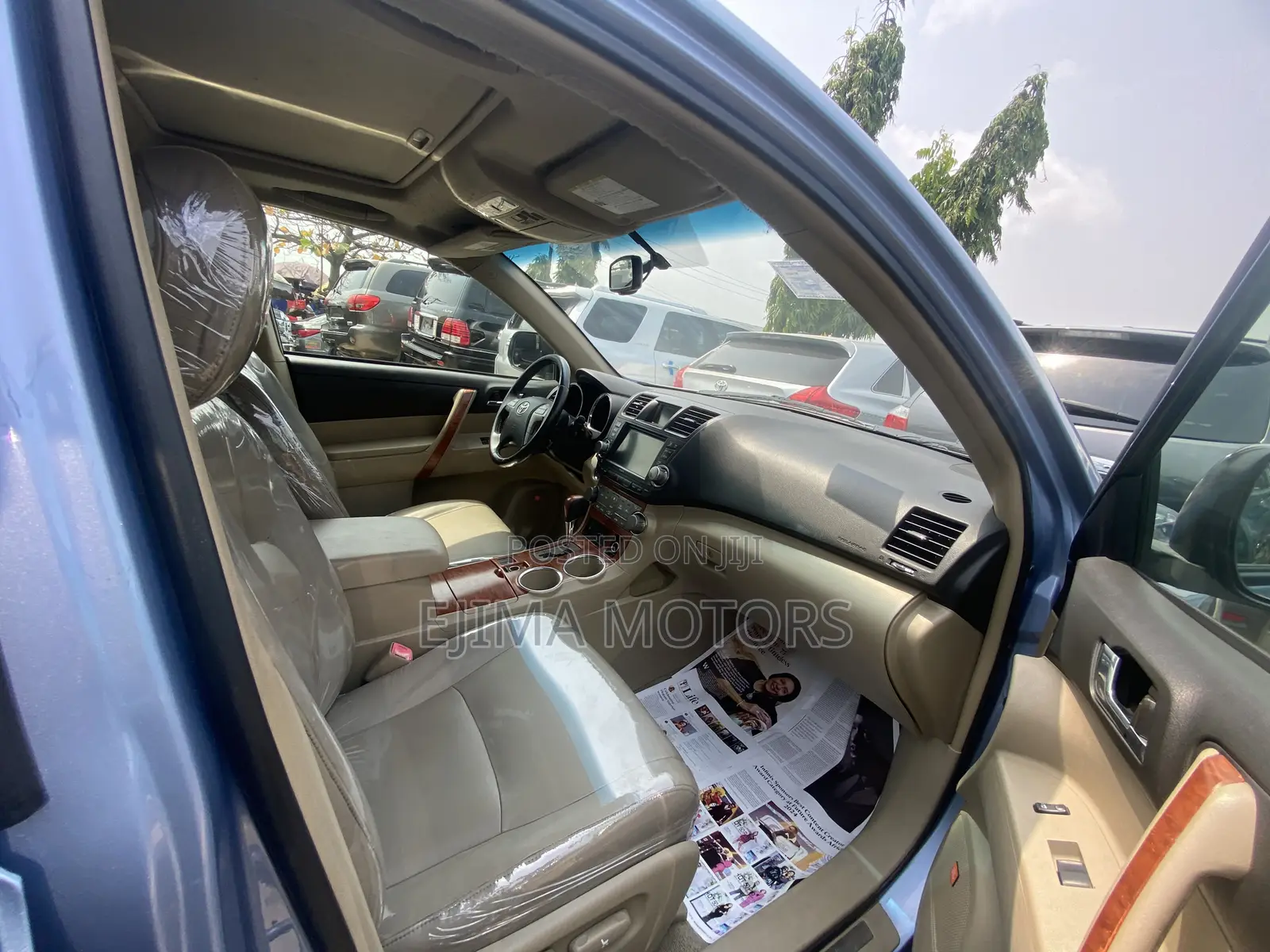 Toyota Highlander 2008 Blue