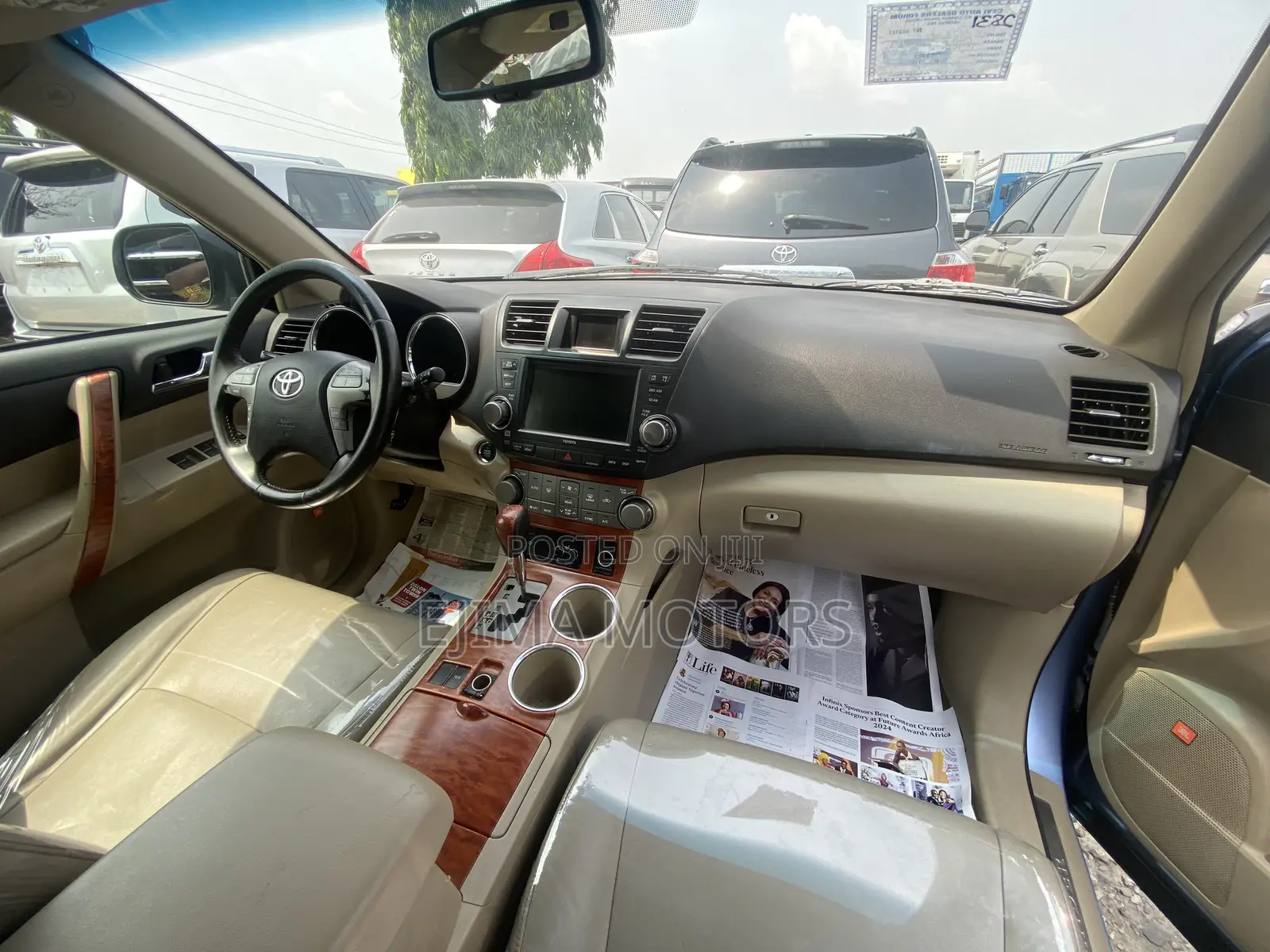 Toyota Highlander 2008 Blue