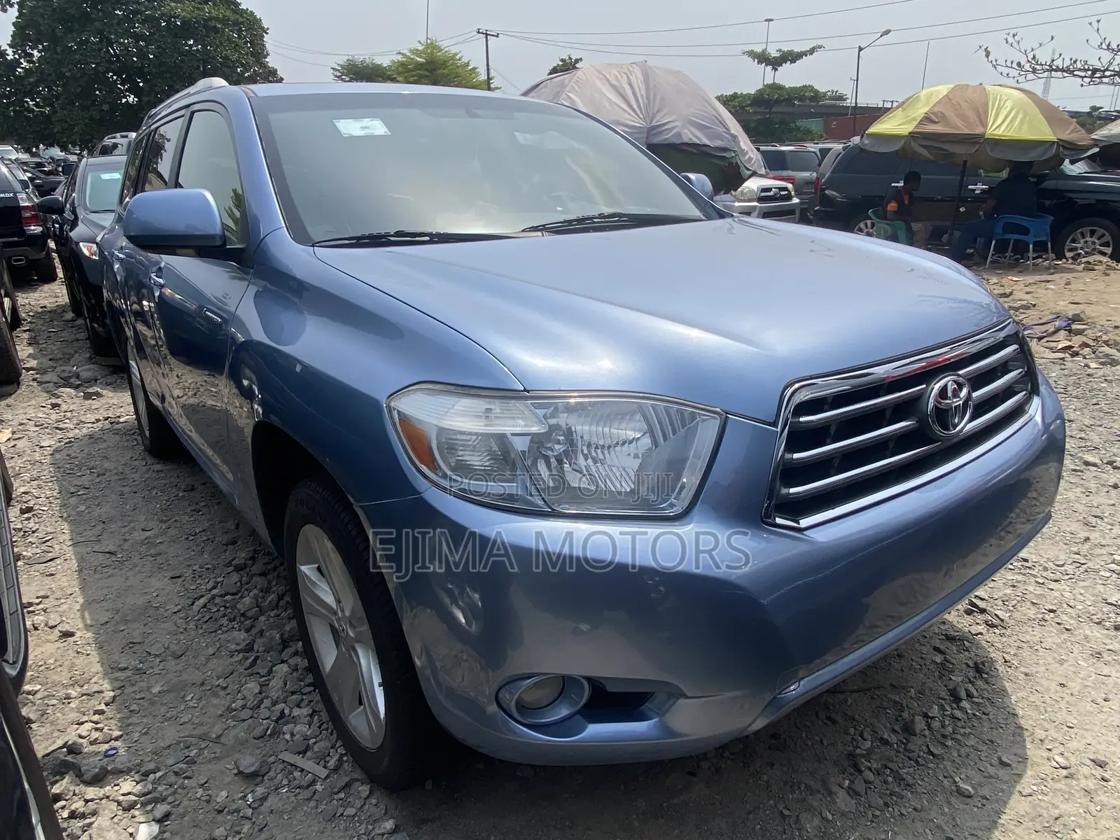Toyota Highlander 2008 Blue