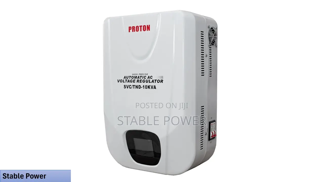 Proton 10kva Automatic Ac Voltage Regulator 80-280v.