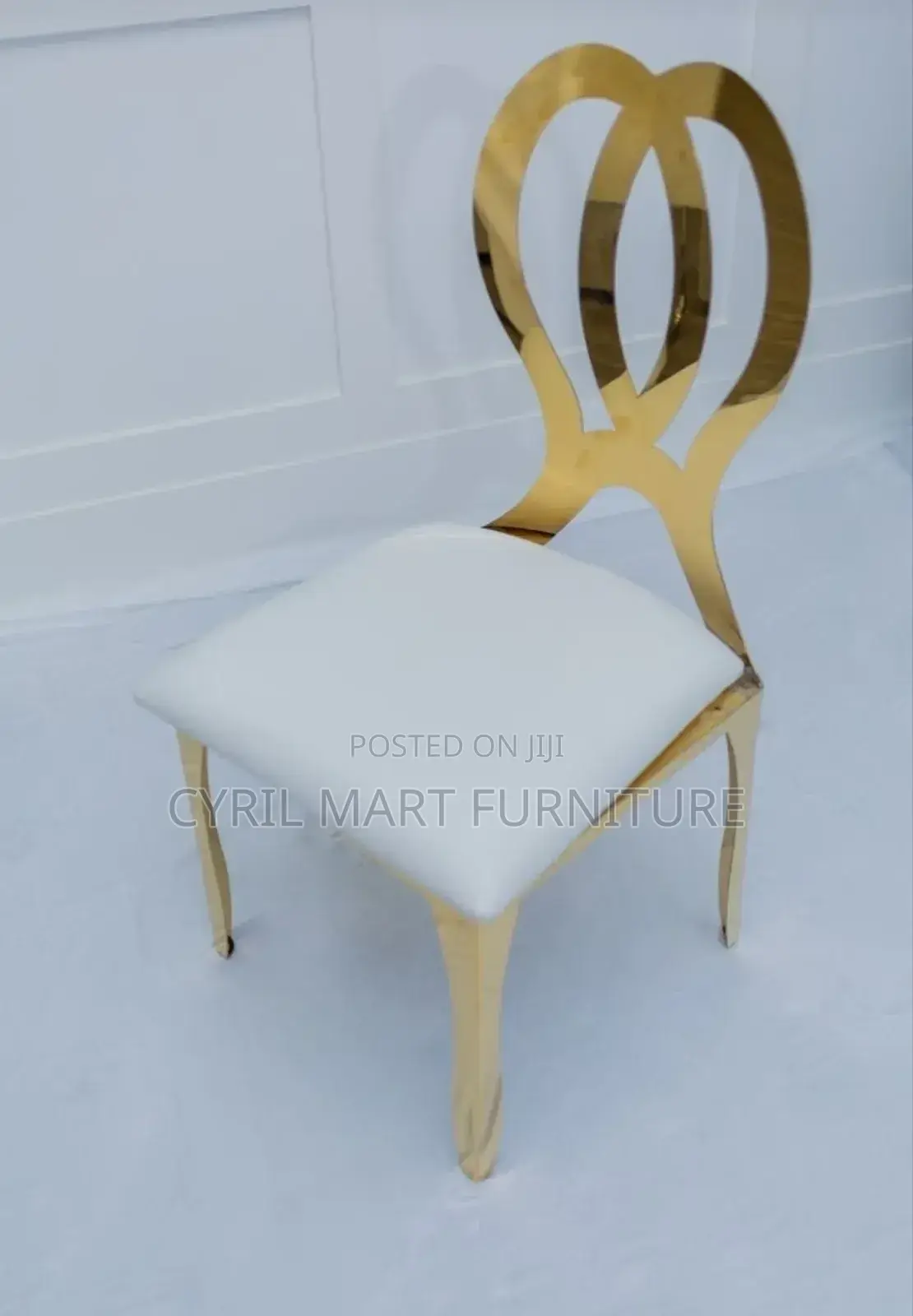 Executive Vip Luxury Events Gold Chair