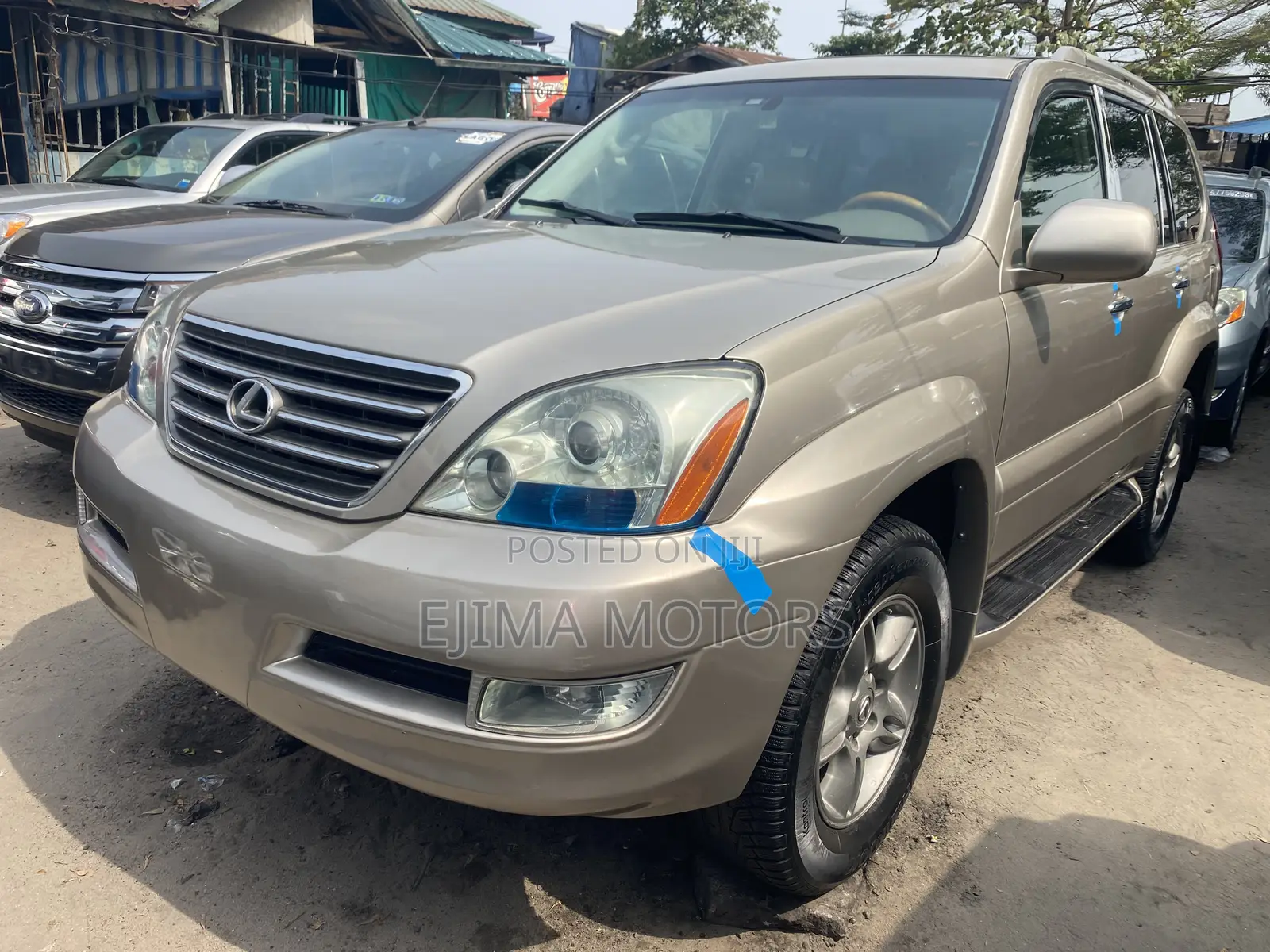 Lexus GX 470 2007 Gold