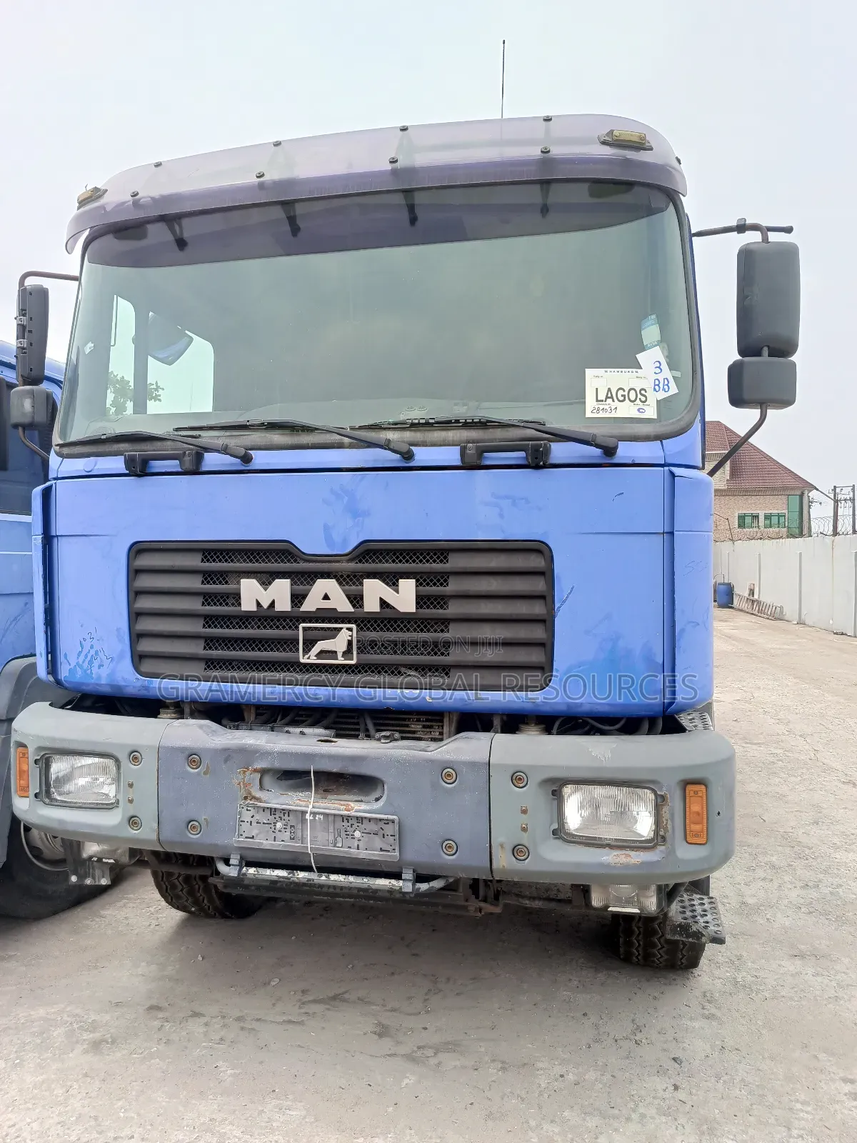 Foreign Used Man Diesel Truck 10 Tyres Tga Engine
