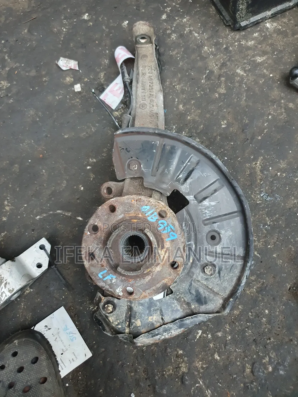 Front Hub Volkswagen Touareg and Porsche 2008