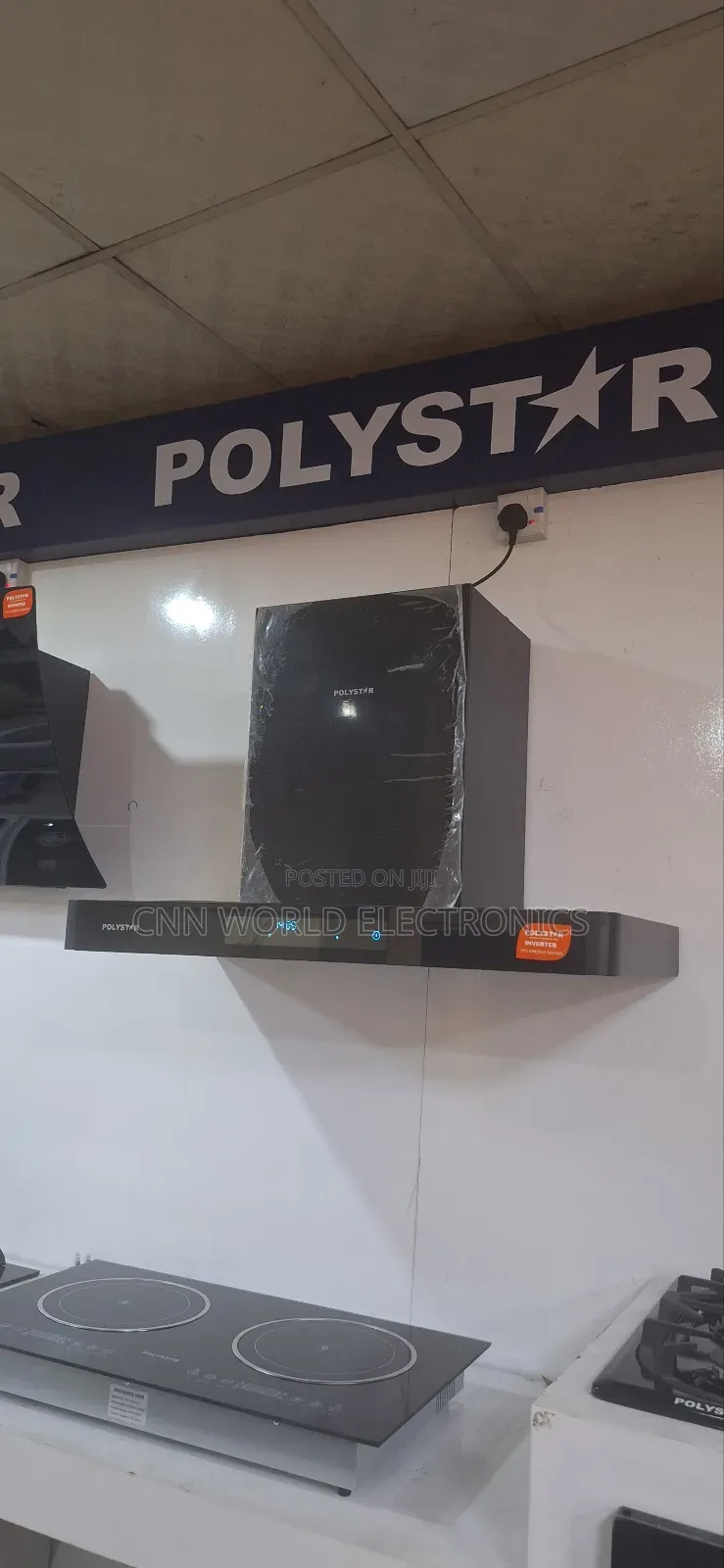Original Polystar Inverter Range Hood Digital Display 90cm
