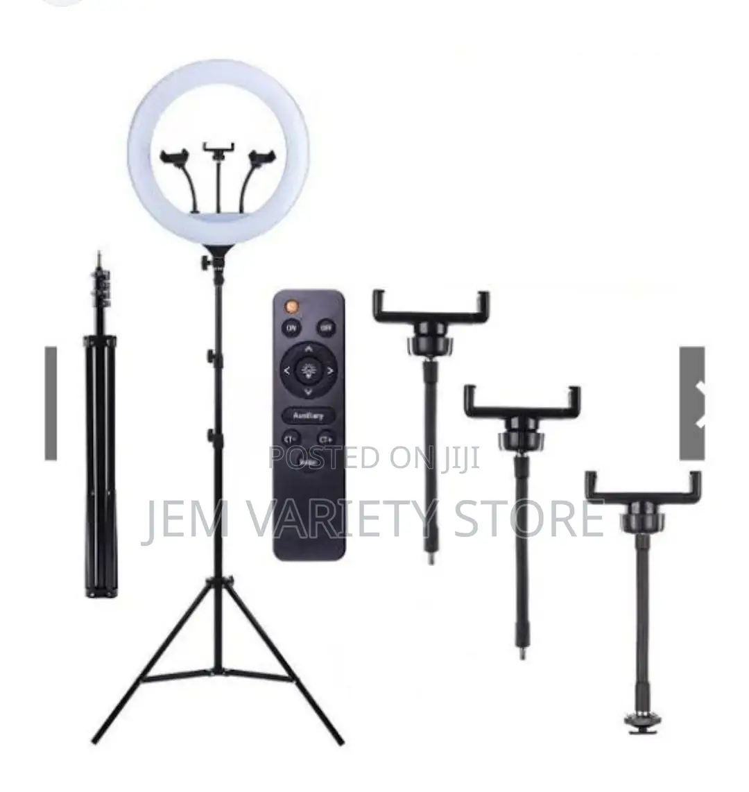 18 Inches RL Ring Light With 2.1M Tripod Stand