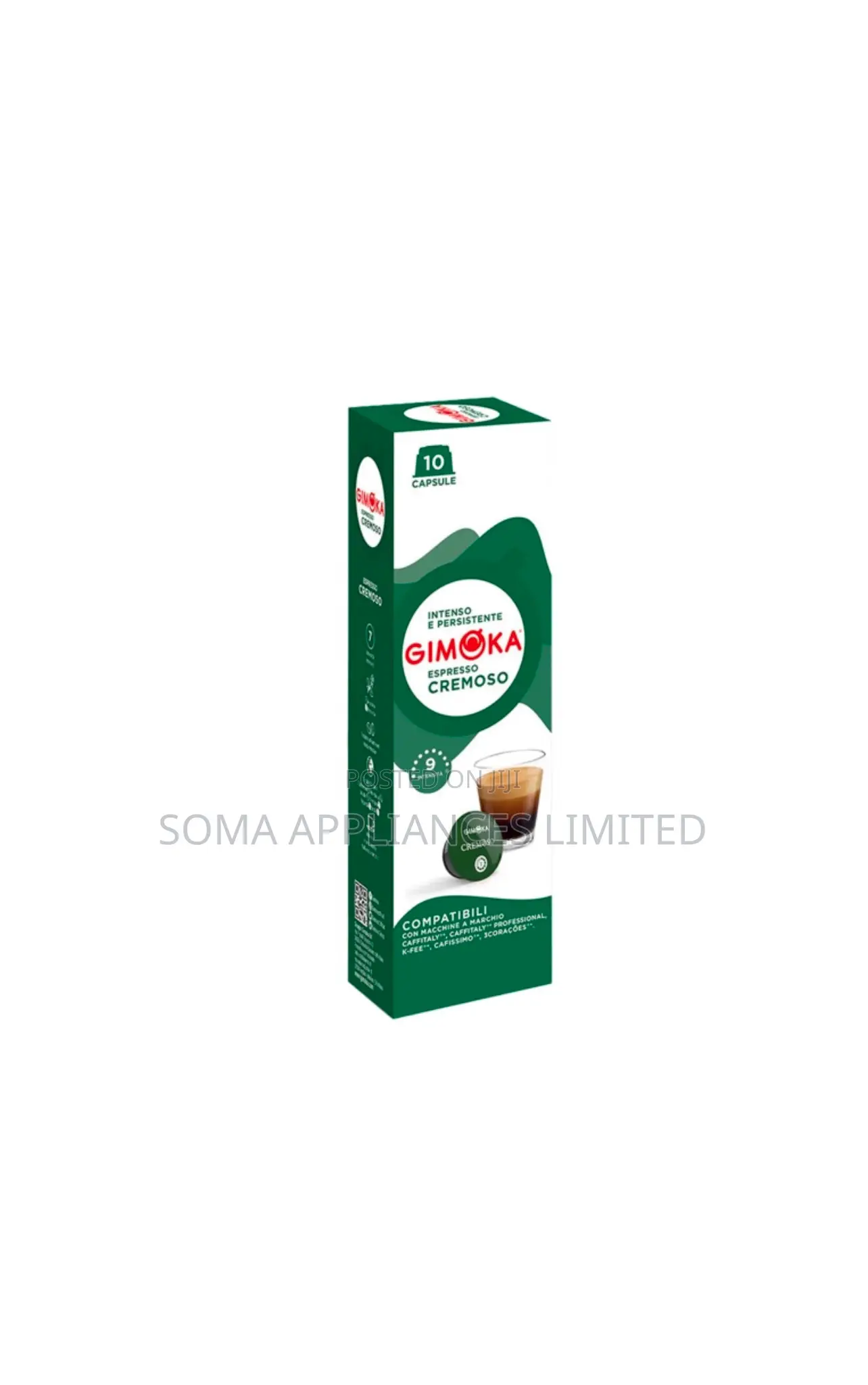 Gimoka Espresso Cremoso - Caffitaly K-Fee Pod