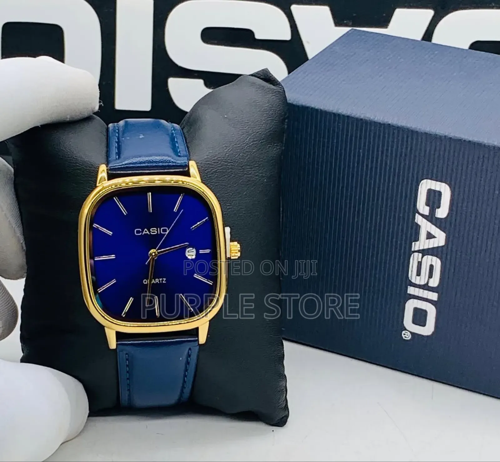 Casio~Unisex~Leather