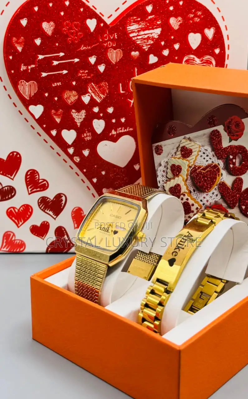 High Quality Luxury Unisex Casio Valentine Wristwatch