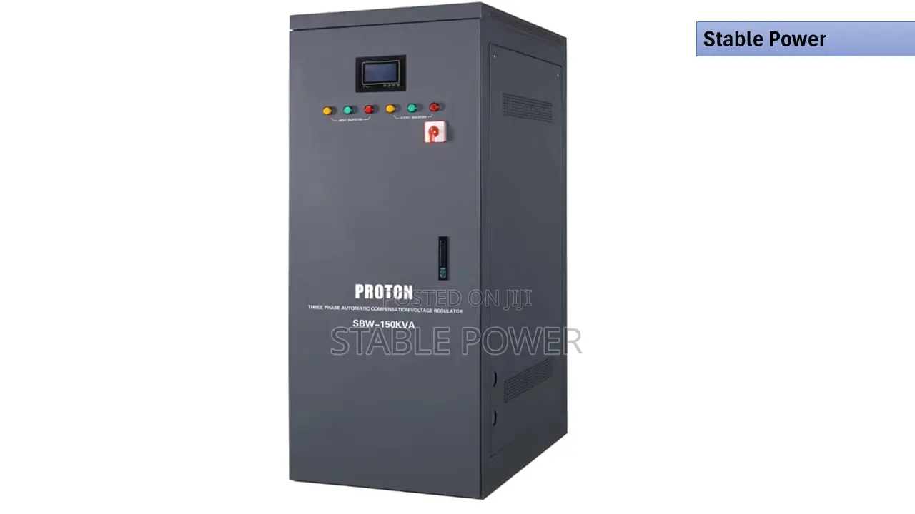 Proton Sbw– 150kva 3-phase Stabilizer Input Voltage 270-456v