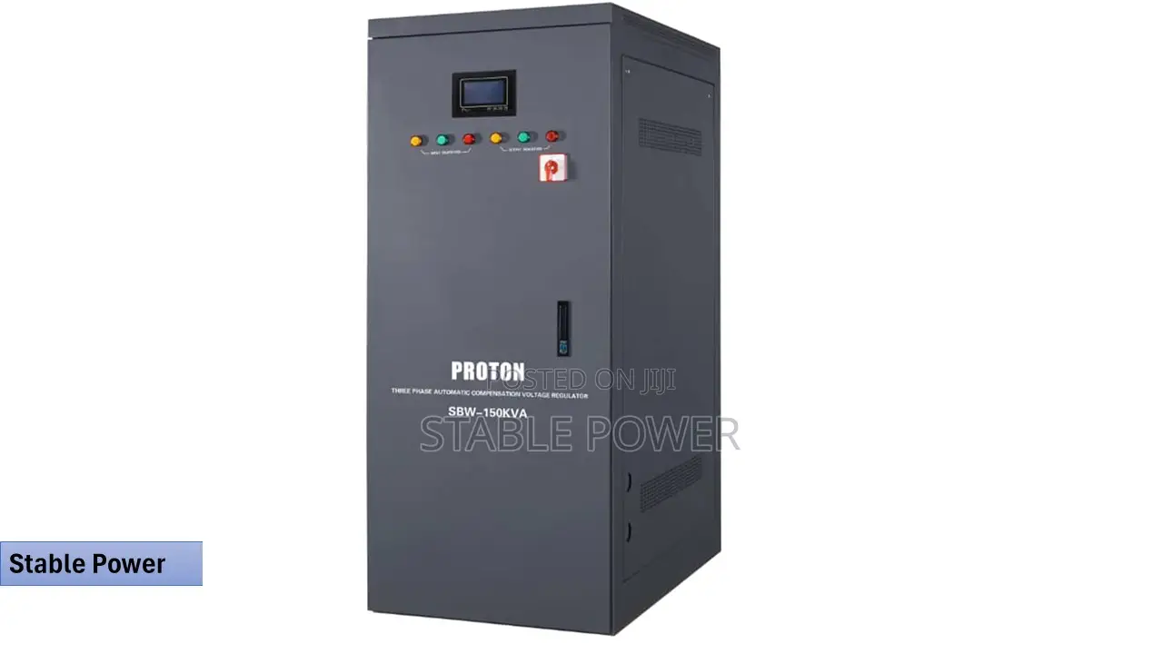 Proton Sbw– 200kva 3-phase Stabilizer Input Voltage 270-456v