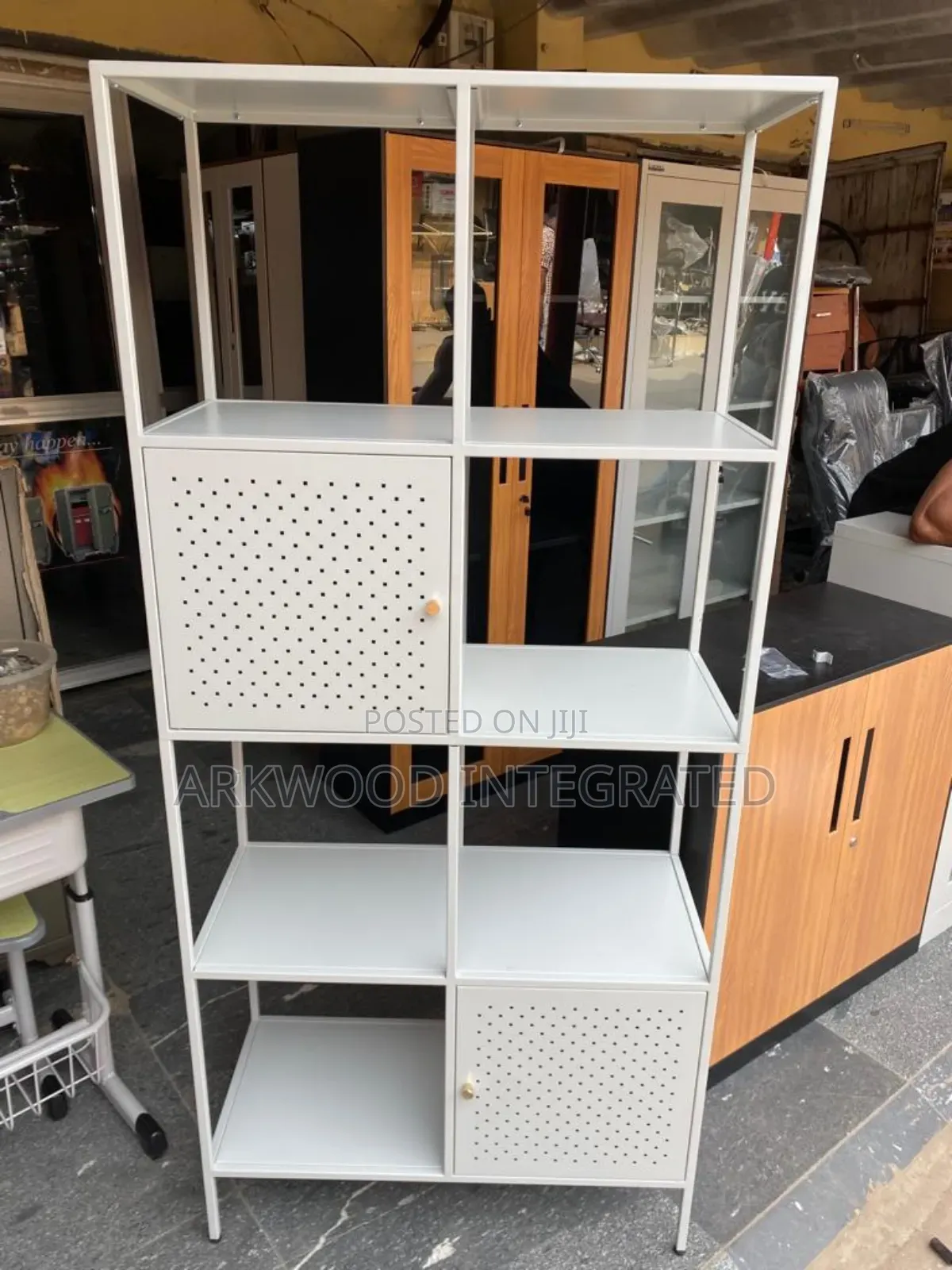 Metal Display Cabinet Foreign Made.