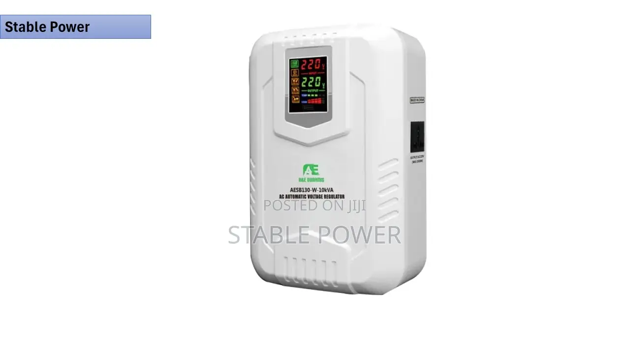 10kva Single-phase Servo Voltage Stabilizer (130v-250v)