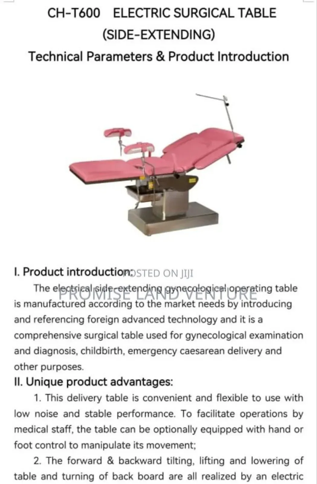 Electric Delivery Bed