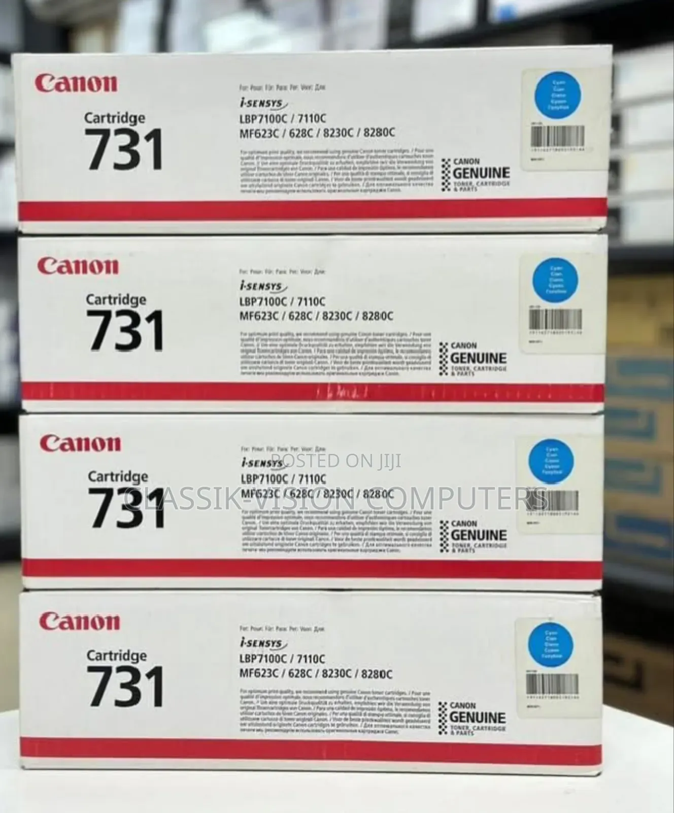 Original Canon 731 Black Toner