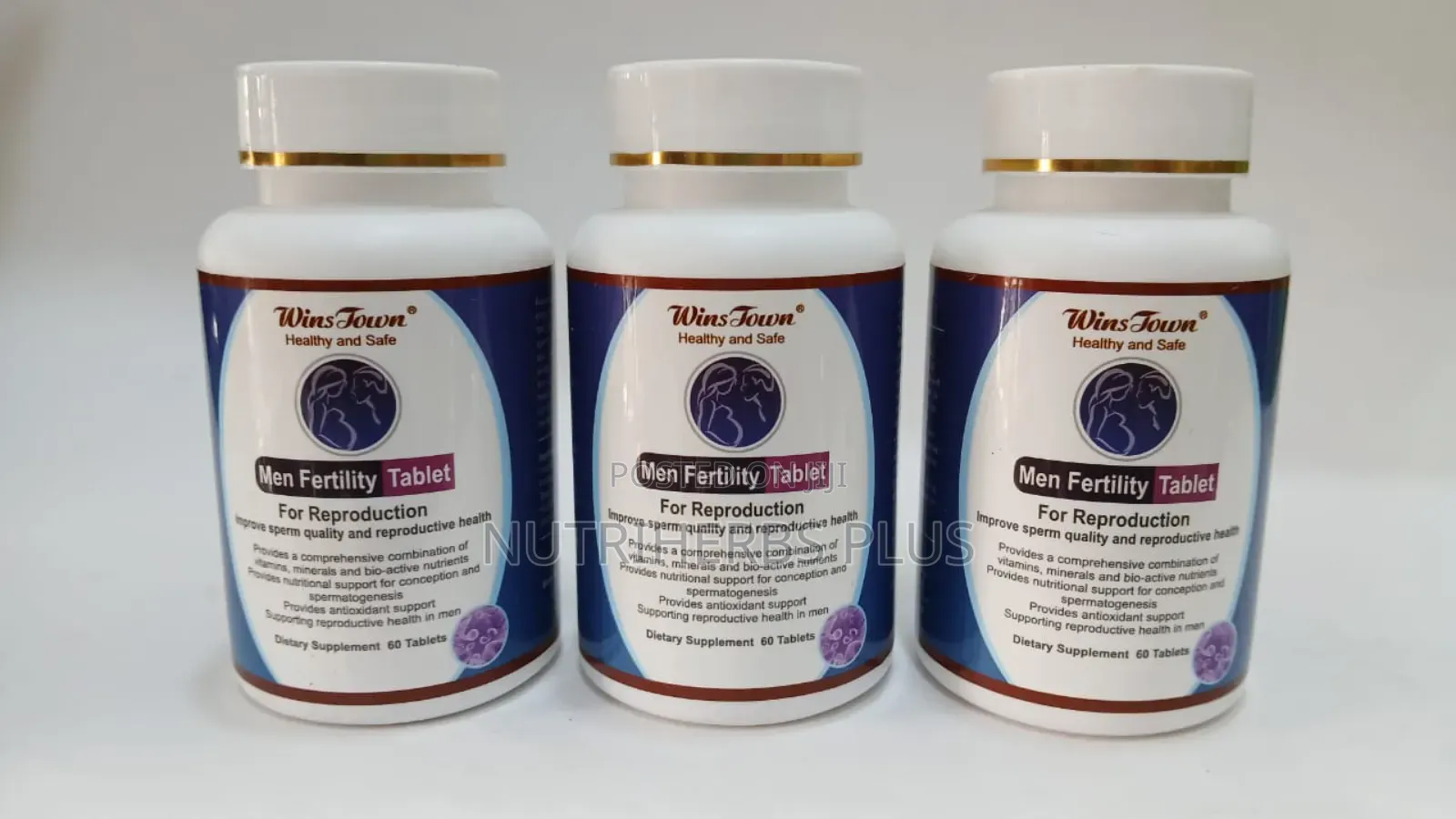 Men's Fertility Tablet for Sperm Production, Libido Booster