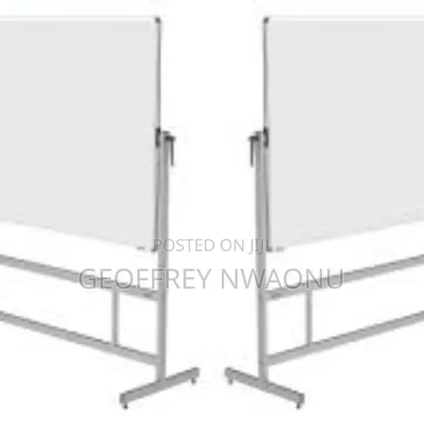 3x4 FTS Double-Sided Magnetic Whiteboard With Mobile Stand