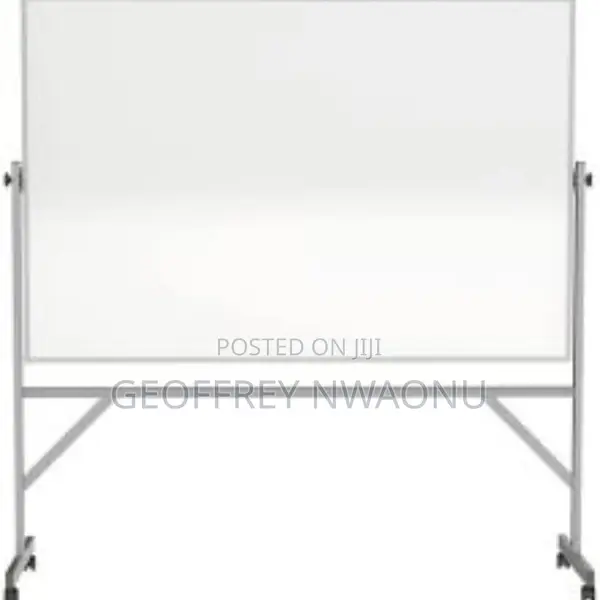 3x4 FTS Double-Sided Magnetic Whiteboard With Mobile Stand