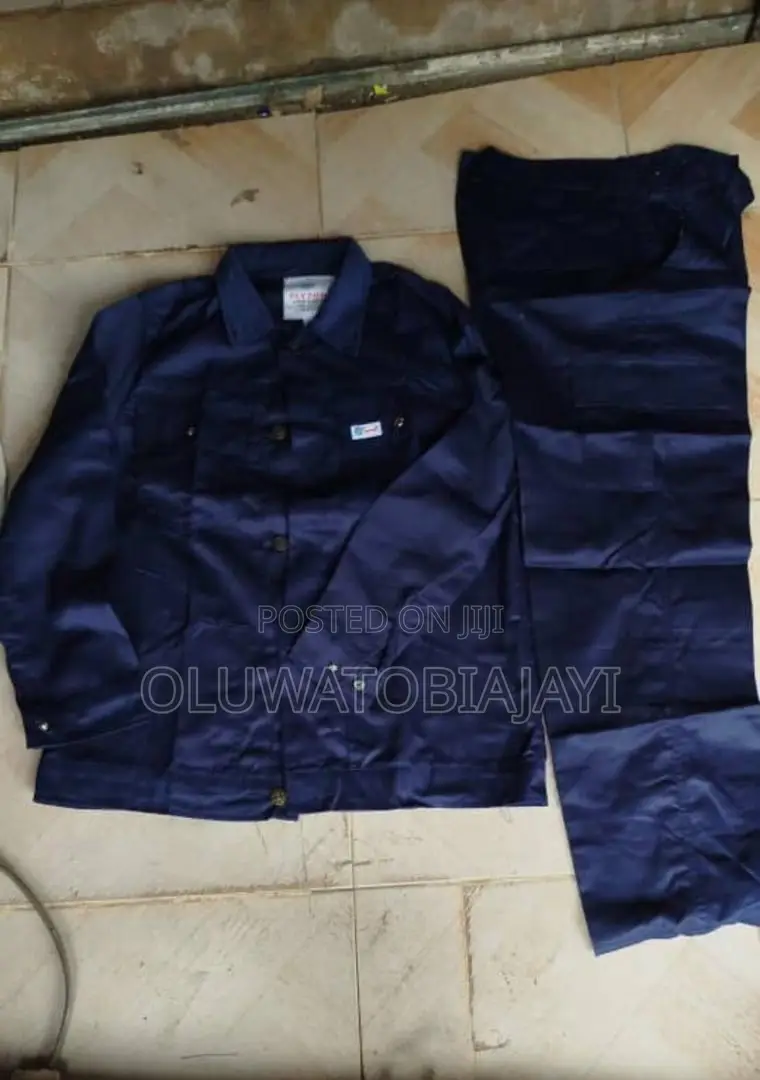 Blue Up&Down Coverall Without Reflective