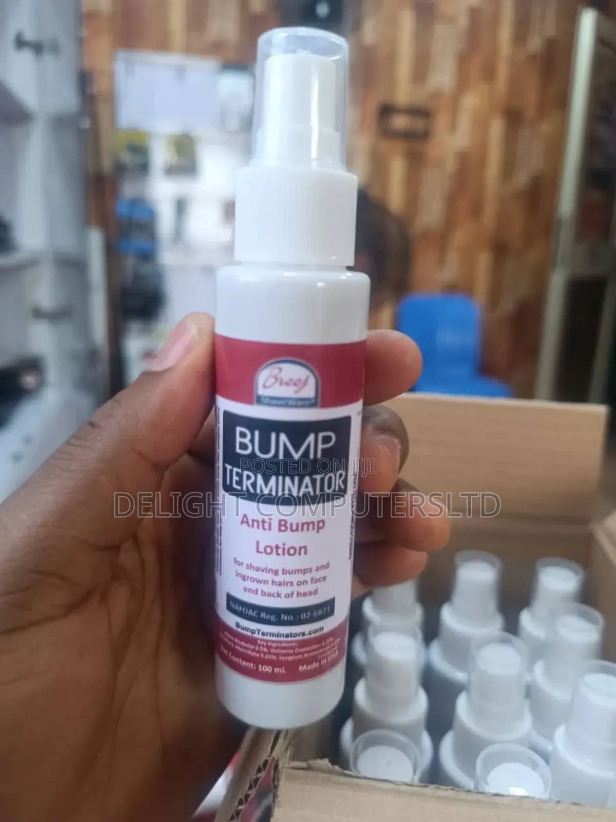 Bump Terminator Lotion (For Back Head Bump)