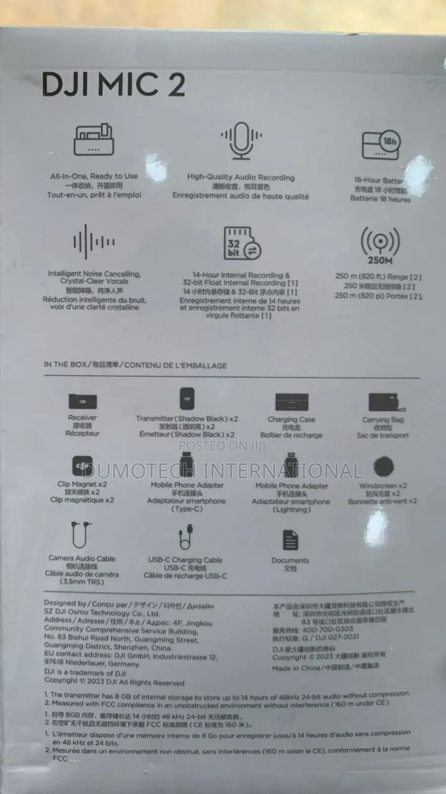 Dji Mic 2 Wireless Microphone