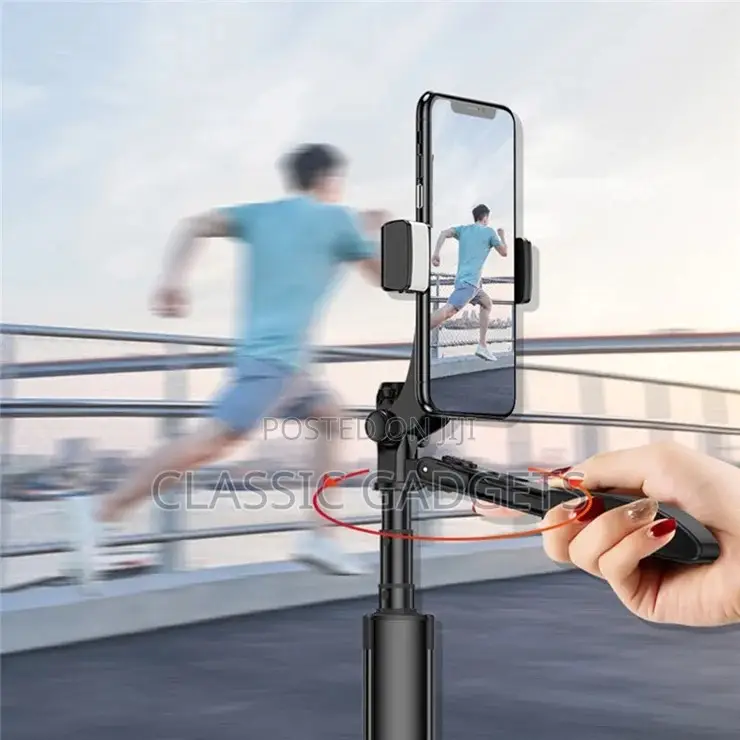 KLW A21 Video Stabilizer Tripod for Phones With 360 Rotation