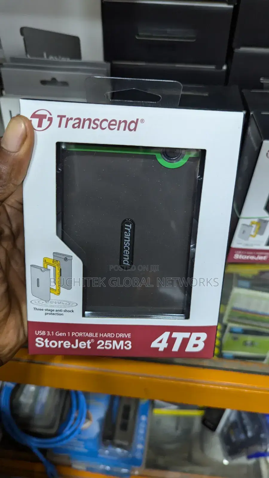 Transcend 4tb Usb 3.1 Gen Ext HDD