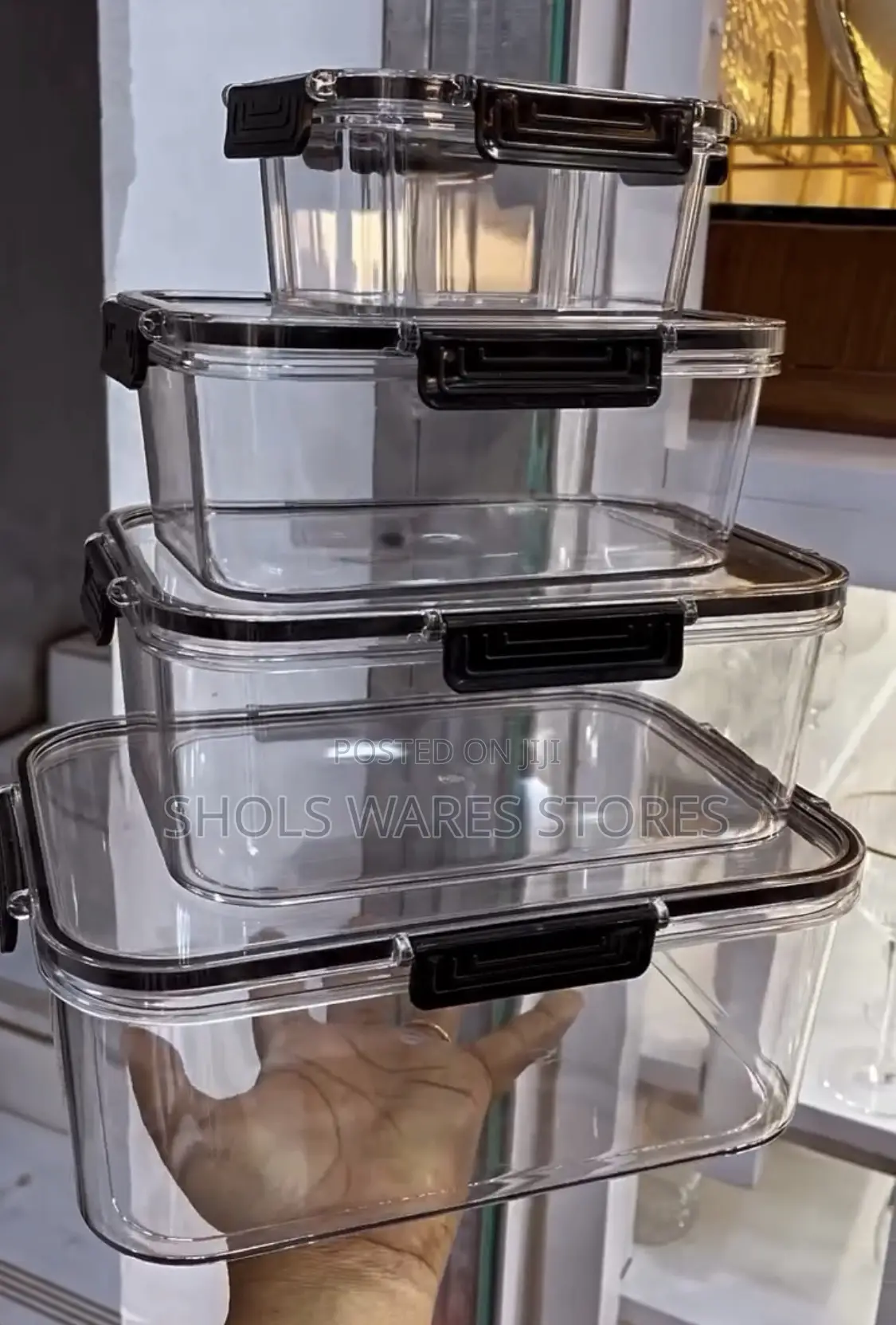 Transparent Food Storage