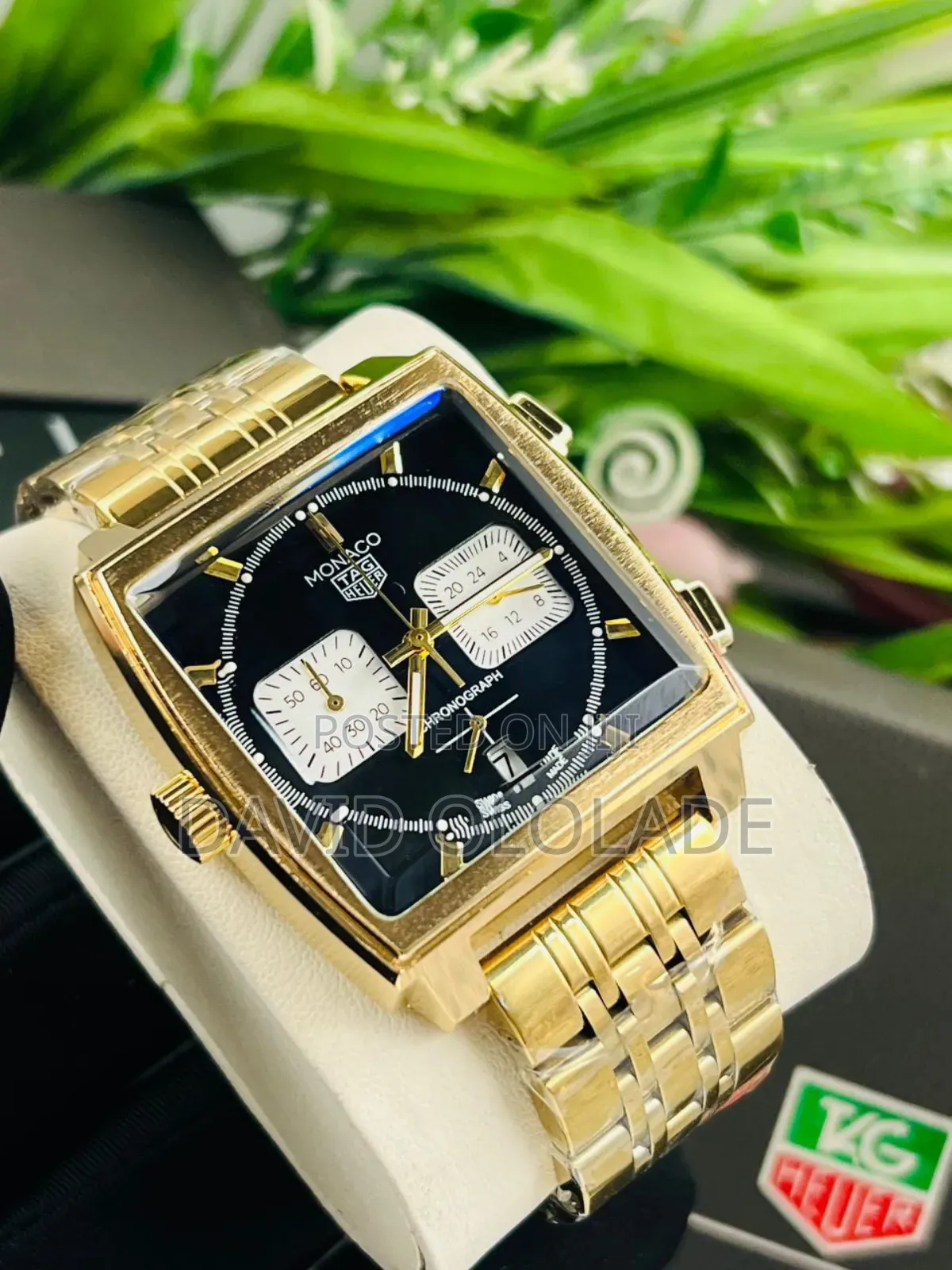 Tag Monaco Chronograph Chain Watch