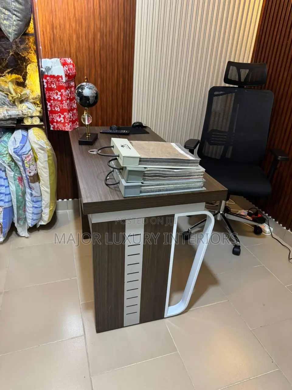 Original Office Table With Executive Chair