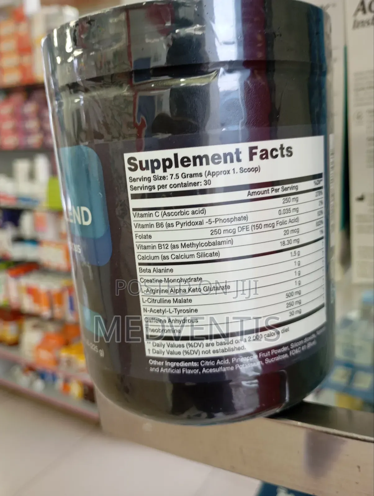 Nature's Field Pre-Workout Blend Powder
