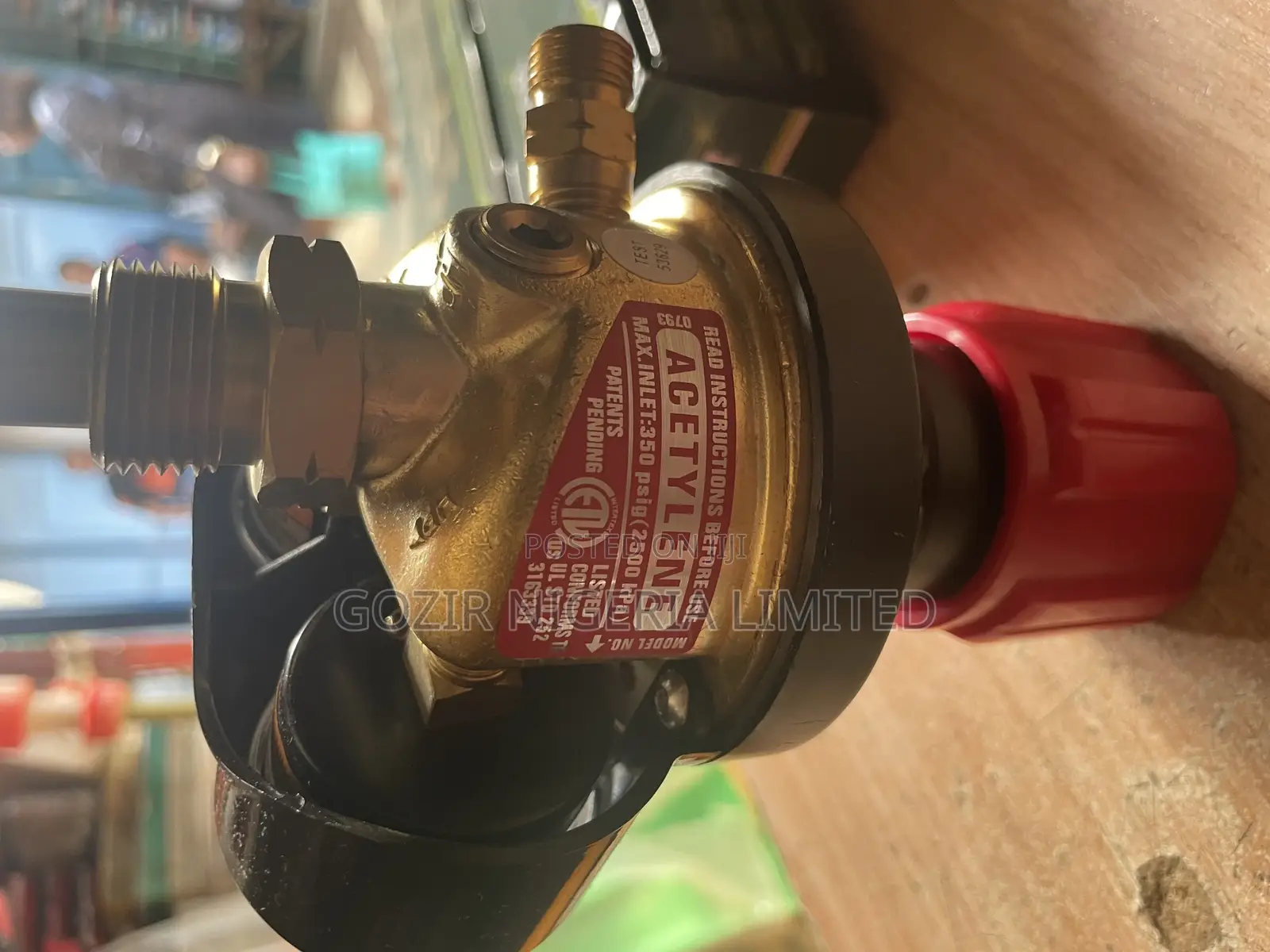 Victor Acetylene Gauge