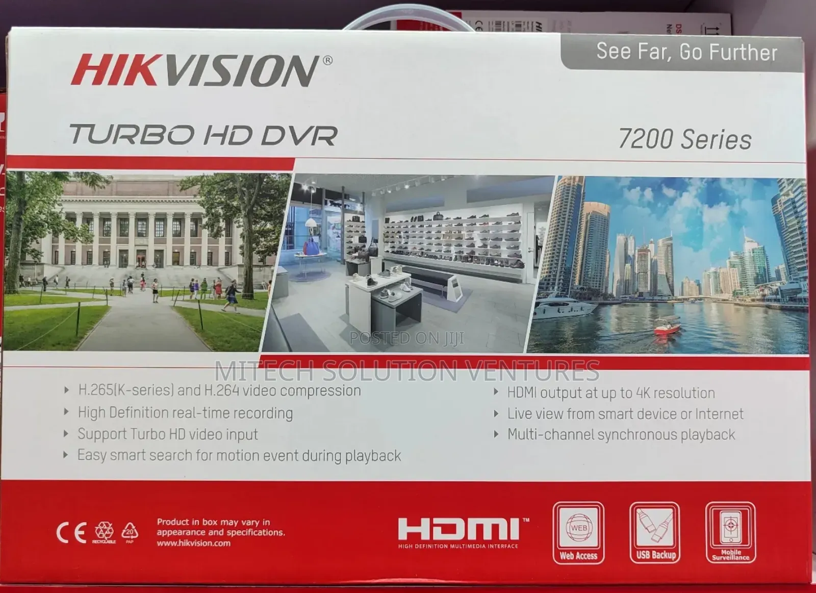 Hikvision Turbo HD DVR (Digital Video Recorder)