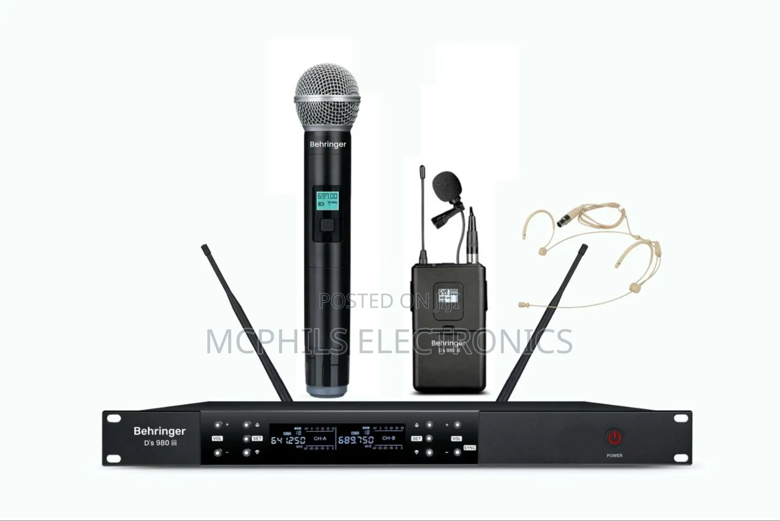 Ds980iii Behringer Uhf Professional Wireless Mic