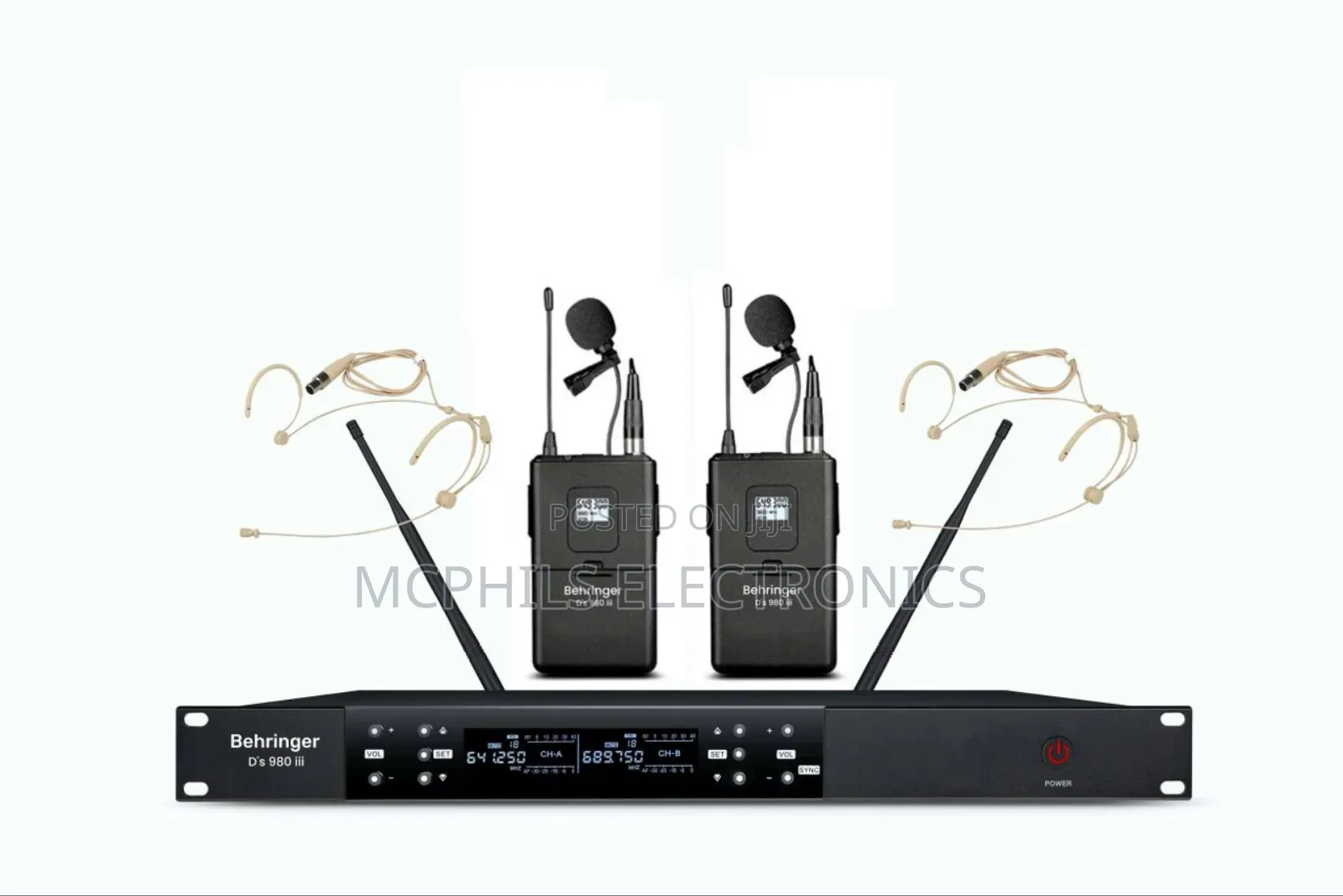 Ds980iii Behringer Uhf Professional Wireless Mic
