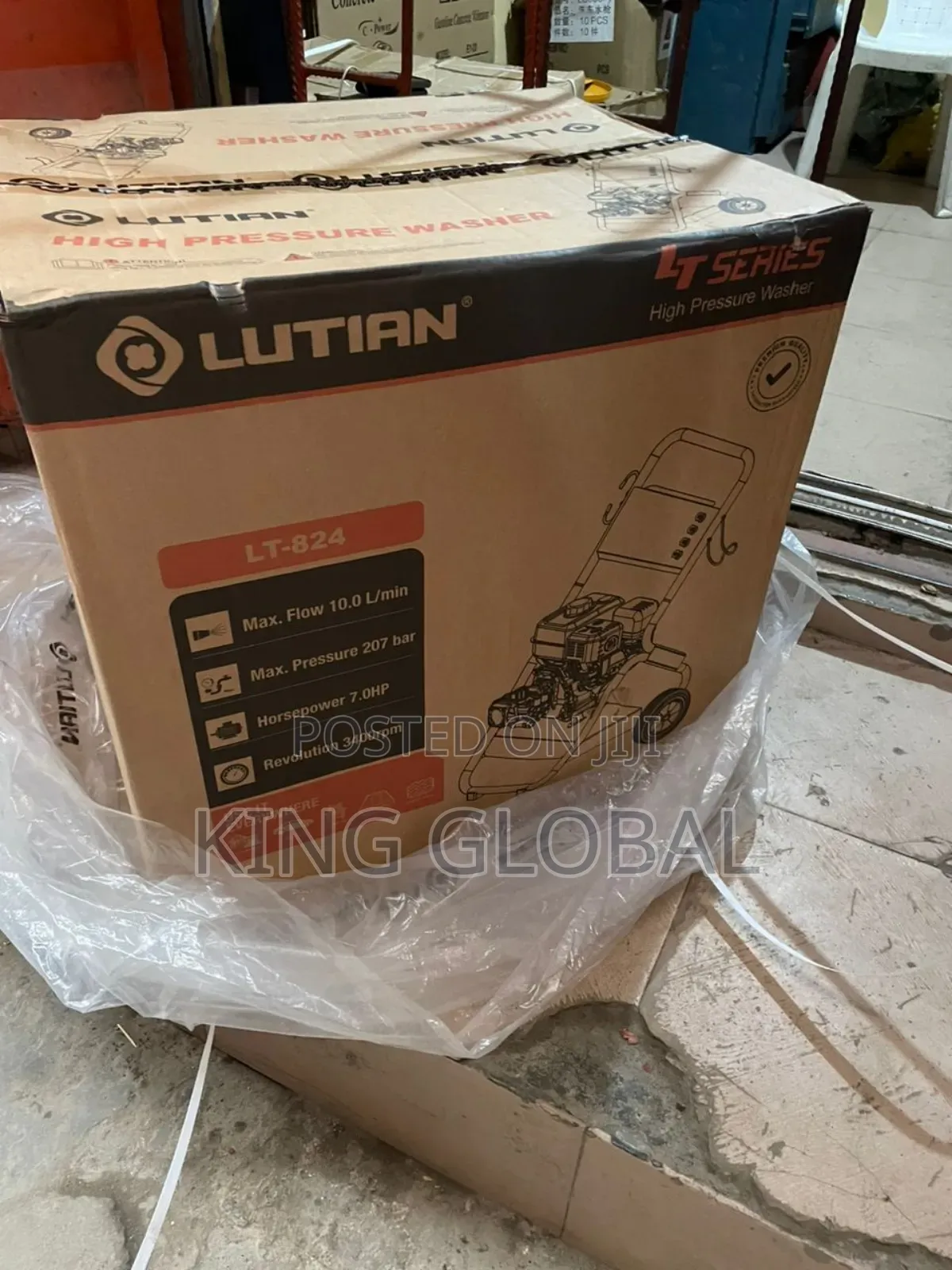 Original LUTIAN High Pressure Washer Machine 7.0hp
