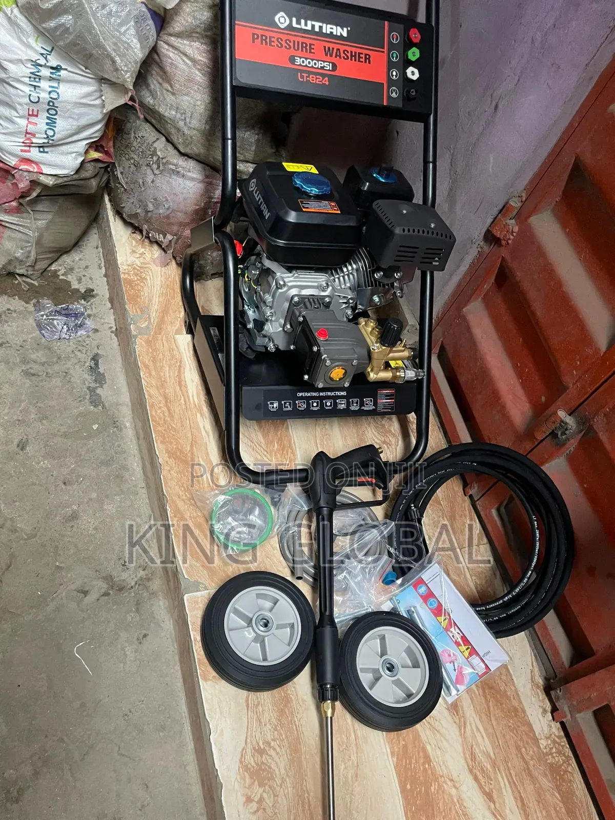 Original LUTIAN High Pressure Washer Machine 7.0hp
