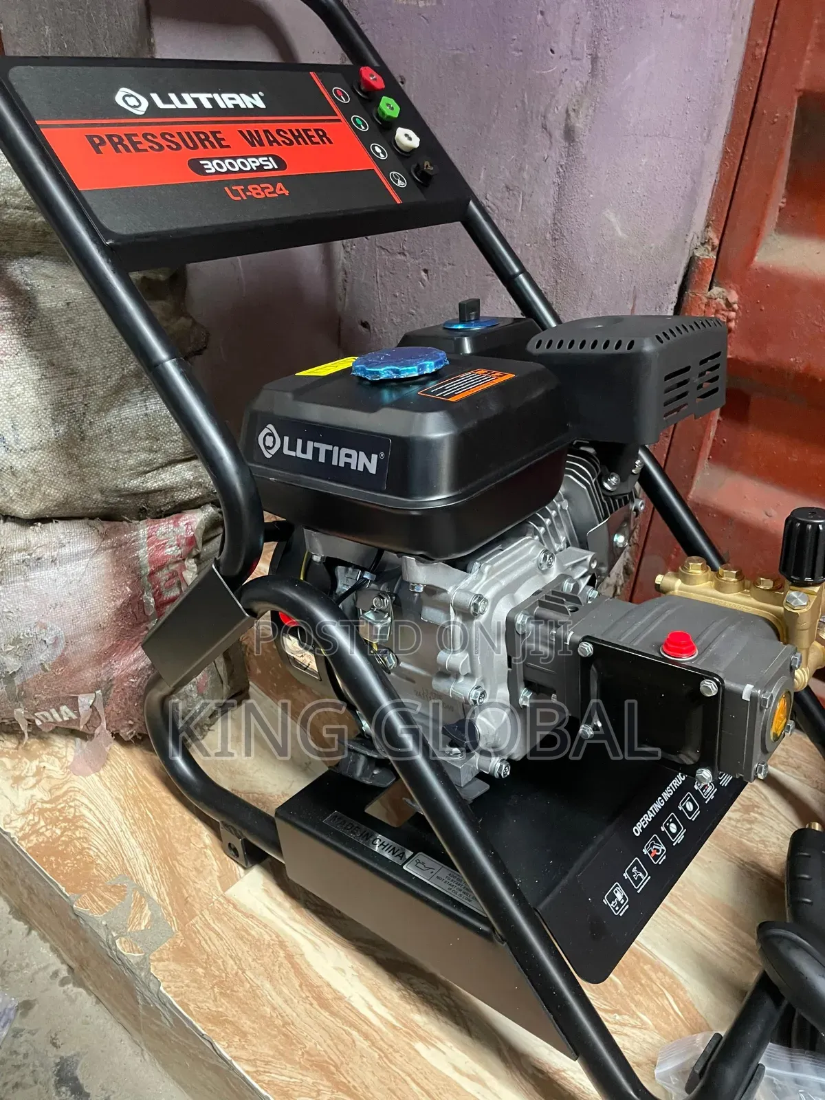 Original LUTIAN High Pressure Washer Machine 7.0hp