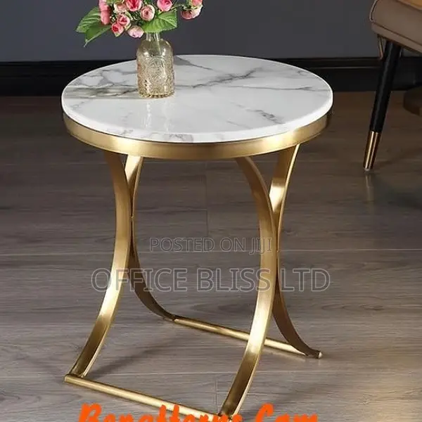 Room Parlor Round Marble Side Stol