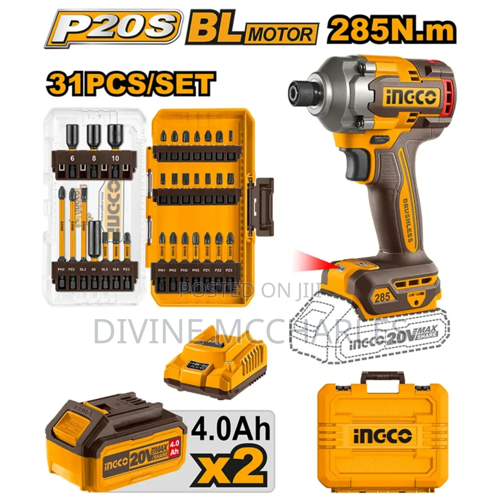Cosli240966 Cordless Impact Driver