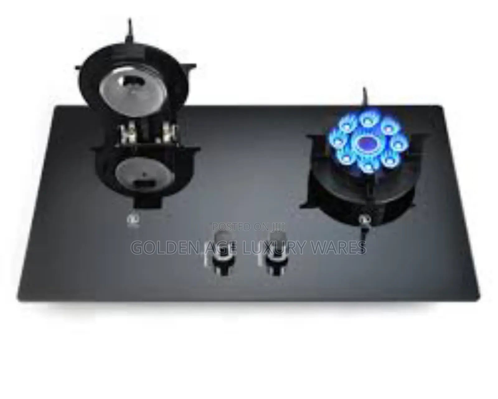 2 Burner Flip-Up Gas Coker